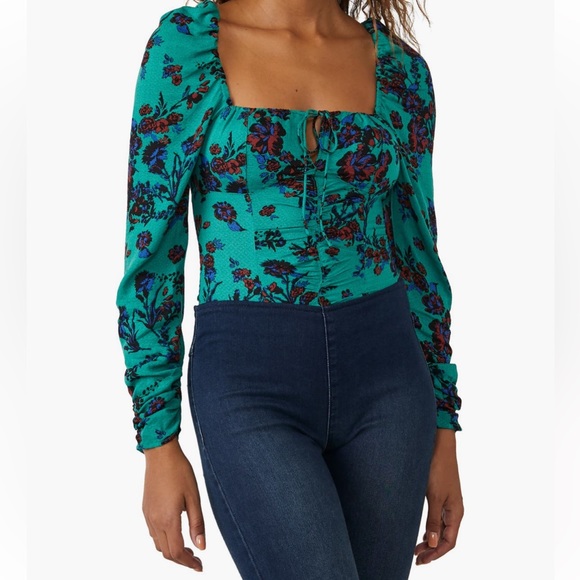 Free People Keyhole blouse ( NWOT) - Picture 1 of 5